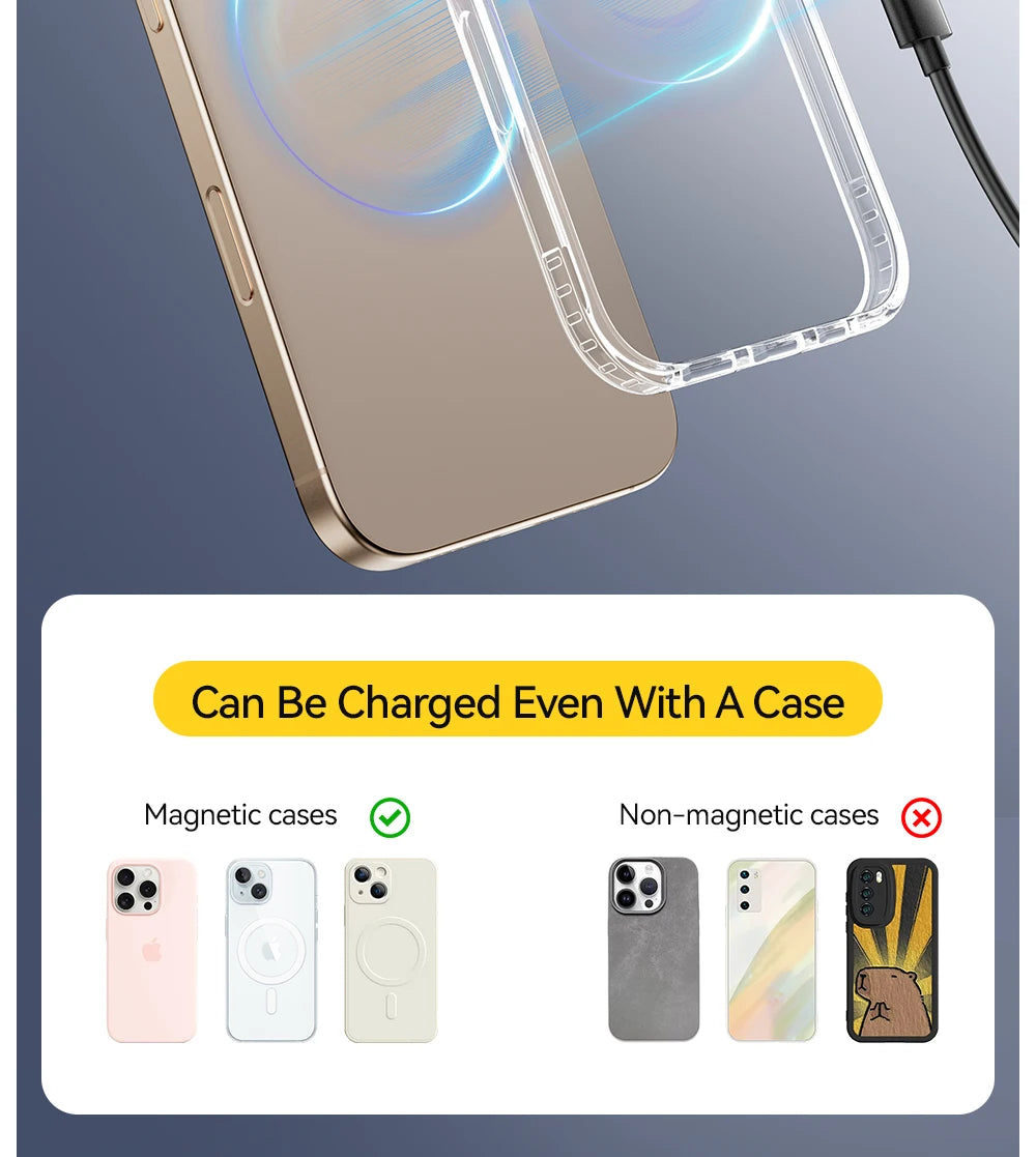 Essager 15W Magnetic Charger Stand for iPhone & AirPods