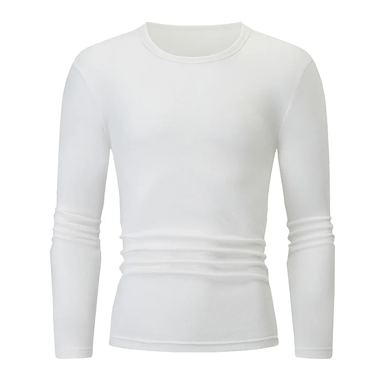 Men's Thermal Base Layer Top – Warm Long-Sleeve Undershirt