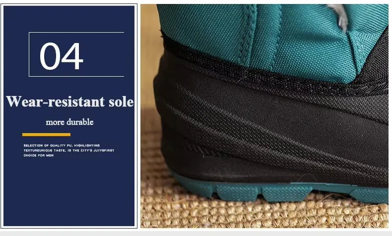 Toddler Animal Snow Boots – Plush-Lined Non-Slip Winter Boots