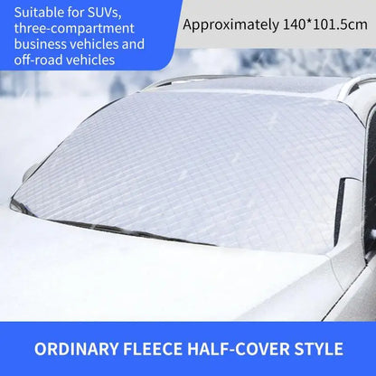 Windshield Snow & Frost Cover – Magnetic Car Windscreen Protector