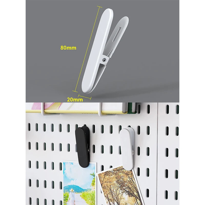 No Drill Desktop Pegboard Rack Gaming Room Organizer For Controllers Headphones Switch Figurine Stationery Storage
