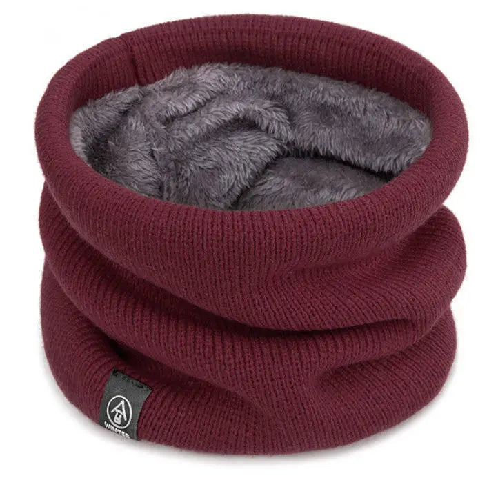 Fleece-Lined Winter Neck Warmer – Windproof Unisex Neck Gaiter