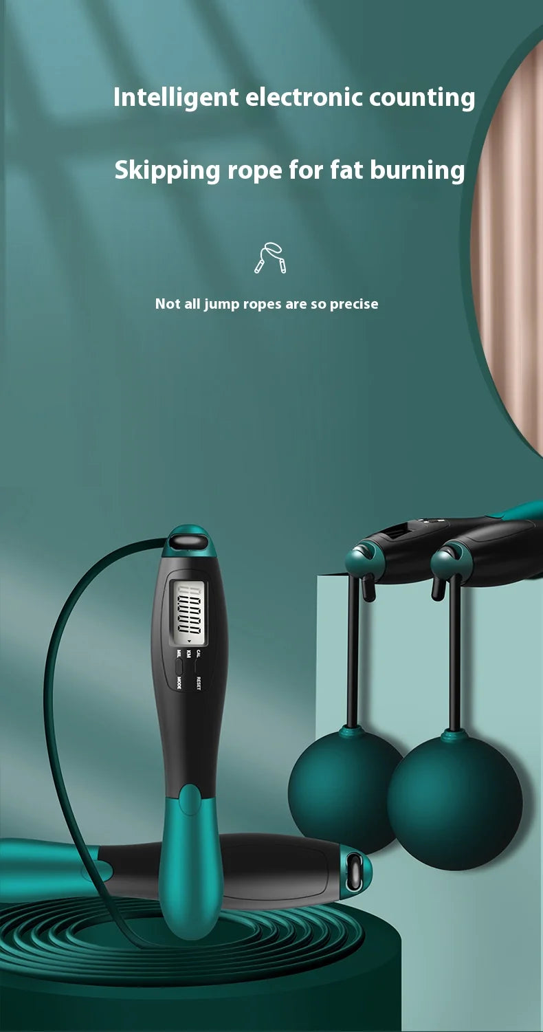 Counting Jump Rope – Adjustable Steel Skipping Rope