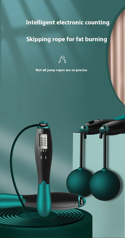 Counting Jump Rope – Adjustable Steel Skipping Rope