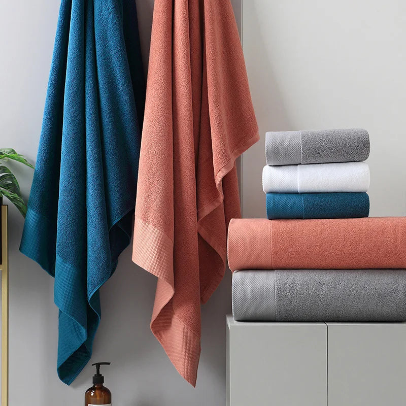 Heavyweight Cotton Bath Towel – Hand Towel or Oversized 90 × 180 cm