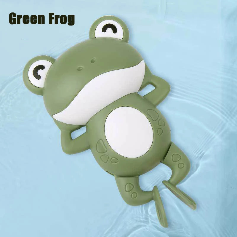 Wind-Up Bath Toys – Swimming Turtle, Duck & Whale for Kids
