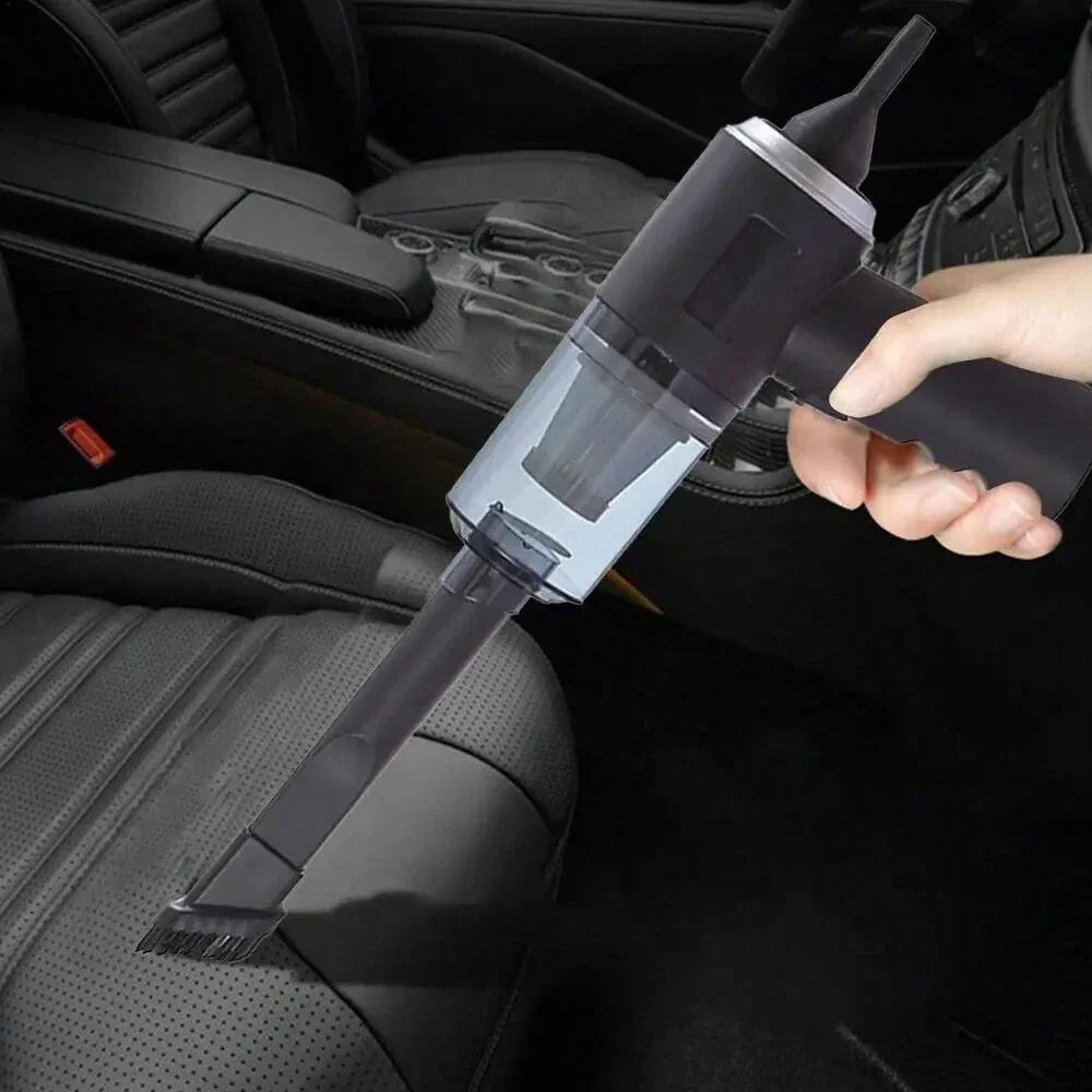 Cordless Handheld Vacuum – Rechargeable Mini Car & Home Vacuum with Washable HEPA Filter