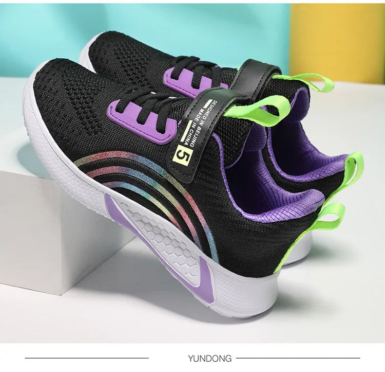 Girls' Mesh Running Sneakers