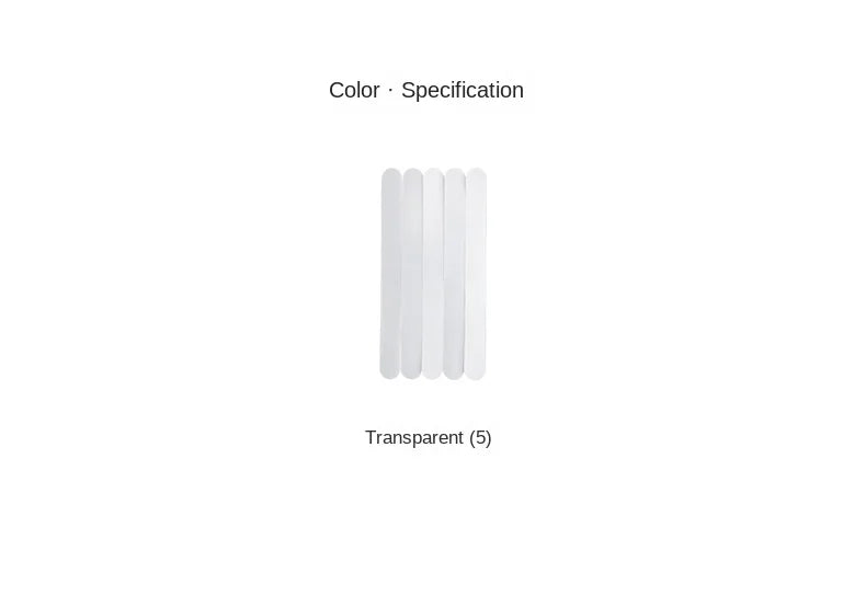 Transparent Non-Slip Adhesive Strips for Bath & Stairs