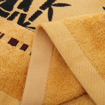 Toallas de mano de fibra de bambú – Toallas suaves de 34 × 74 cm, paquete de 1, 2 o 4