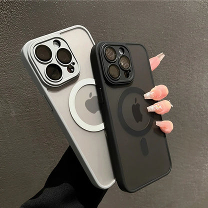 Custodia magnetica opaca Armour per iPhone