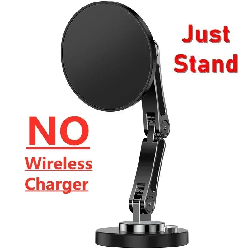 Magnetic Wireless Car Charger Stand & Phone Mount