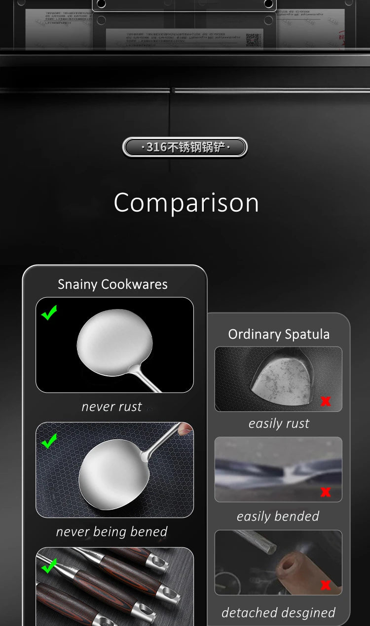 Snainy 316 Stainless-Steel Kitchen Utensil