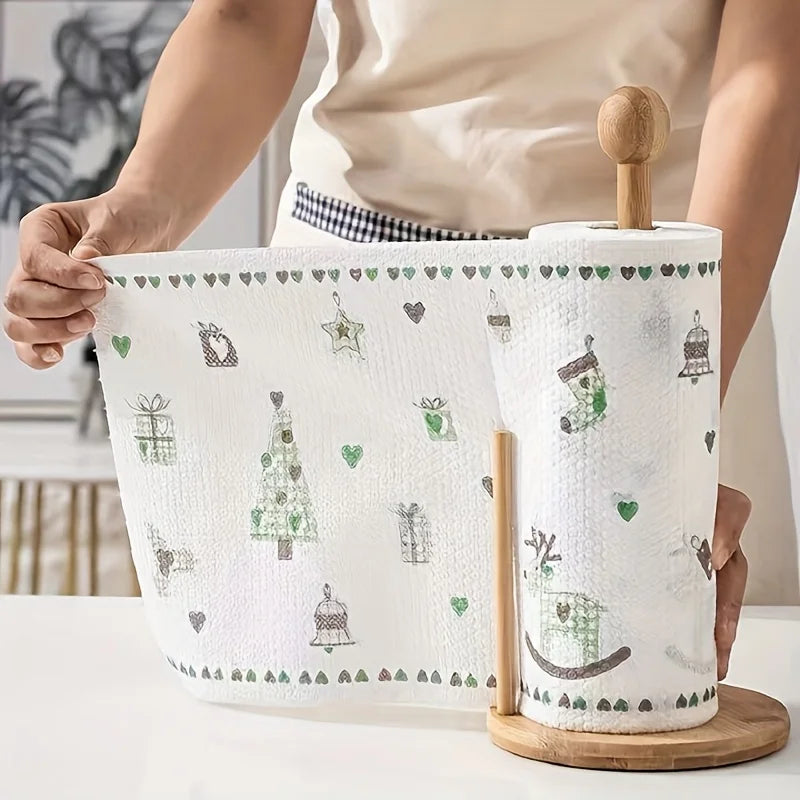 Kitchen Cleaning Cloths on a Roll – 50 or 100 Sheets