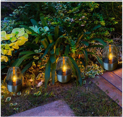 Lámpara de vela LED sin llama alimentada por energía solar | Resistente al agua IP65 | 6–8 horas de autonomía | Decoración de jardín y exteriores