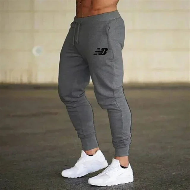 Men's Lightweight Elastic-Waist Jogger Pants