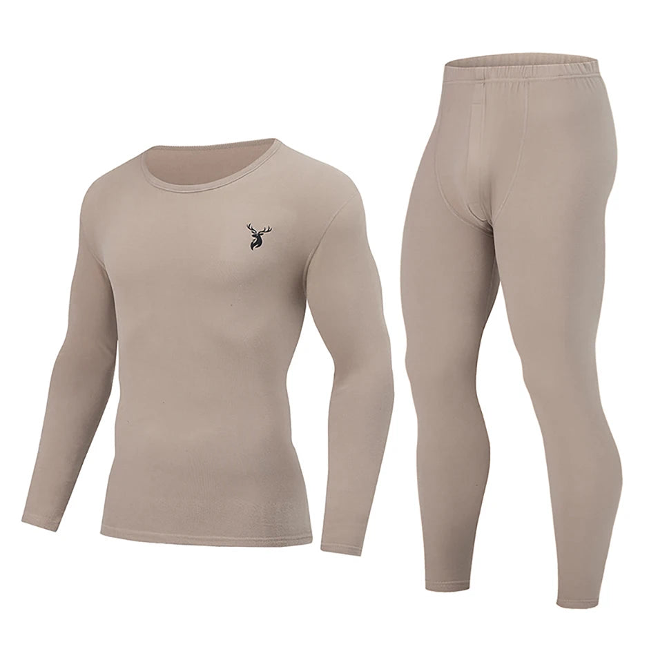 Men's Thermal Base Layer Top – Warm Long-Sleeve Undershirt