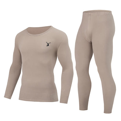 Men's Thermal Base Layer Top – Warm Long-Sleeve Undershirt