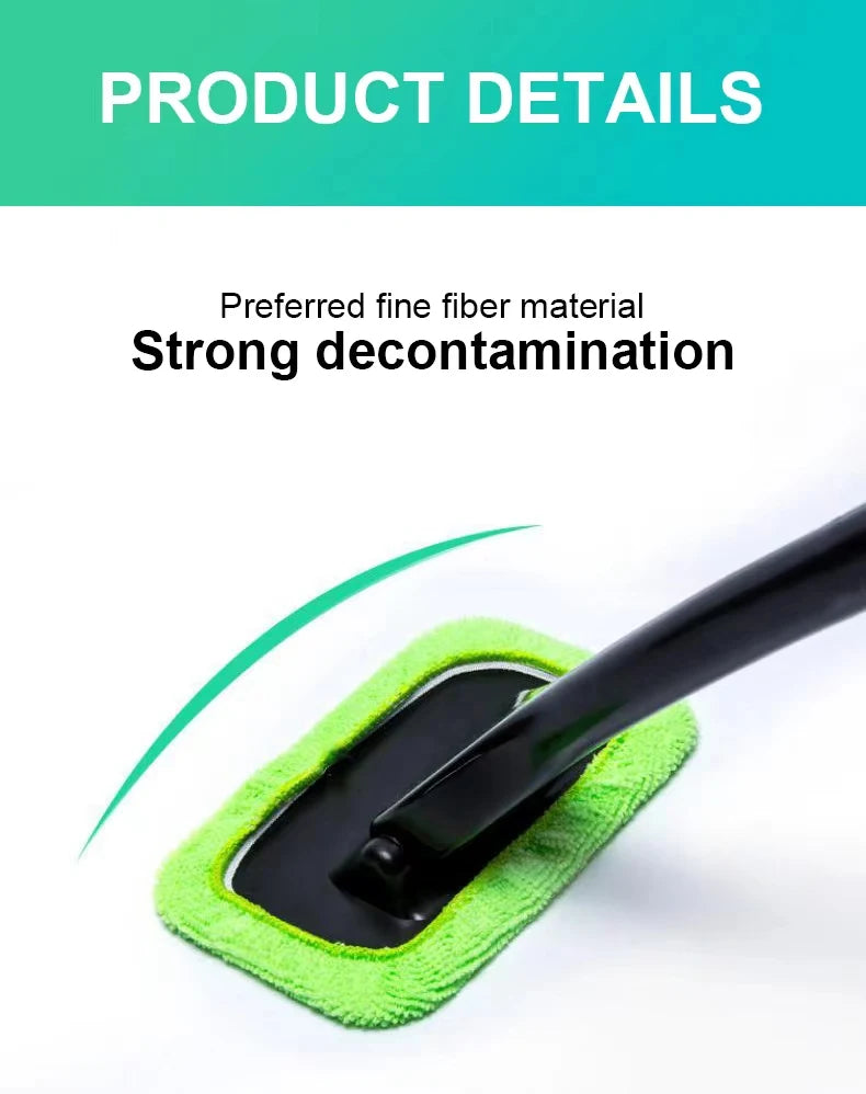 Long-Handle Car Windshield Cleaning Brush