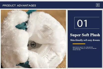Toddler Animal Snow Boots – Plush-Lined Non-Slip Winter Boots