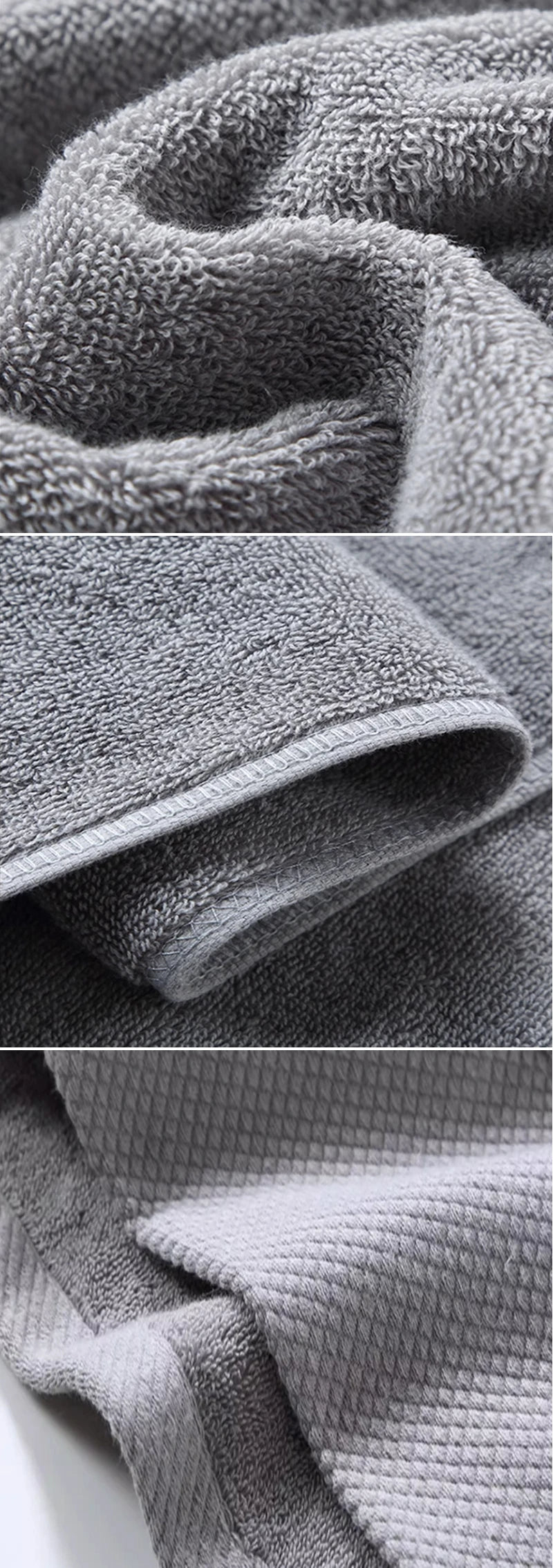 Heavyweight Cotton Bath Towel – Hand Towel or Oversized 90 × 180 cm