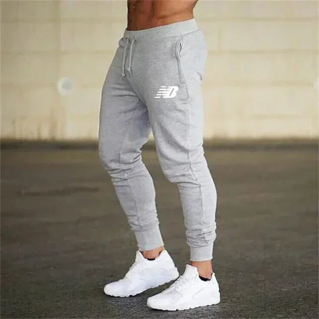 Men's Lightweight Elastic-Waist Jogger Pants