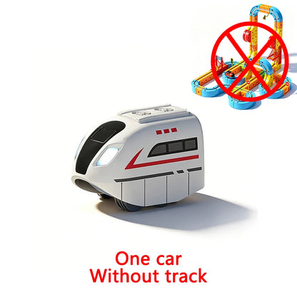 Magnetic Magic Track Train Set – DIY Electric Car Railway for Kids