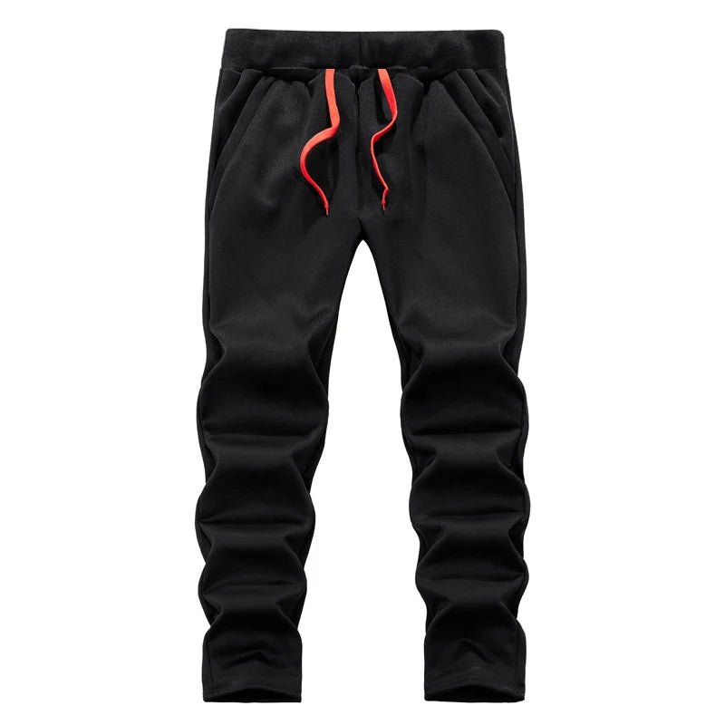 Men's Winter Jackets Thick Warm Jacket Brand Sportswear Coat Pants Solid Color Fleece Zipper Hooded Long Sleeved Male Outerwear