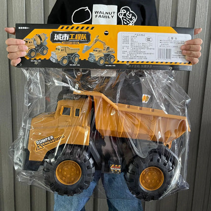 Large Construction Truck Toys – Excavator, Loader, Mixer & Crane