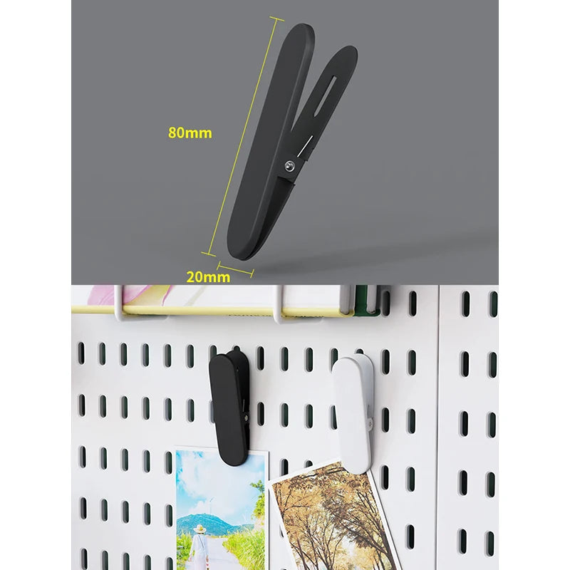 No Drill Desktop Pegboard Rack Gaming Room Organizer For Controllers Headphones Switch Figurine Stationery Storage