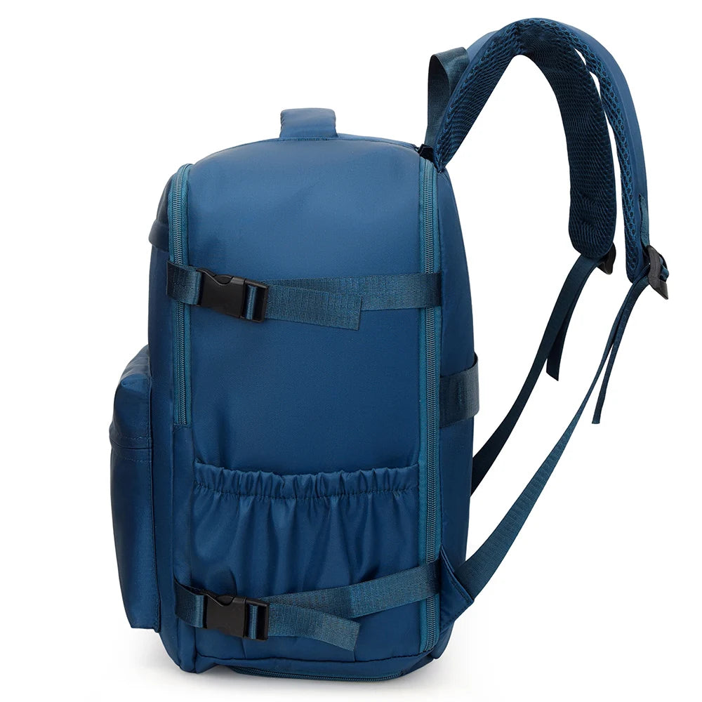 Backpack for Men and Women, Simple Business Trip Luggage Bag, Boarding Travel Bag, Large Capacity Backpack