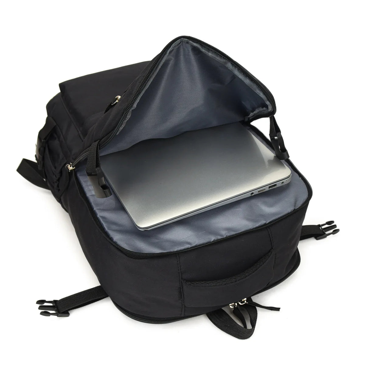 Custom Photo & Name Laptop Backpack - Personalised Large Capacity Travel Bag
