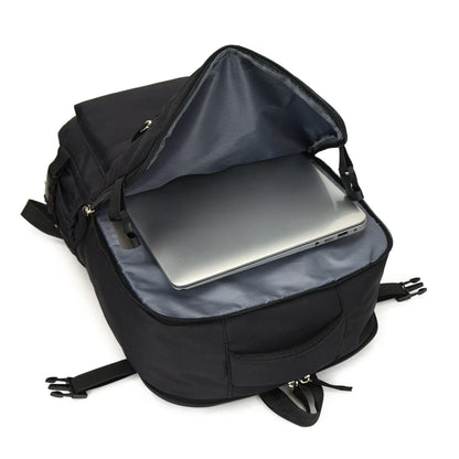 Zaino per laptop con foto e nome personalizzati - Borsa da viaggio capiente personalizzata