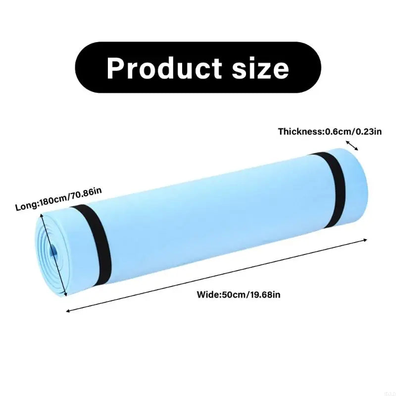 Non-Slip Pilates & Yoga Mat – Extra Wide EVA Exercise Mat for Home & Gym