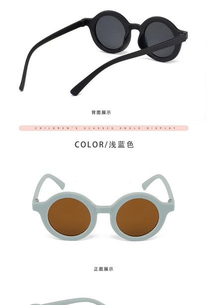 Kids' Round Sunglasses – Toddler & Child Sun Shades, Ages 1–7