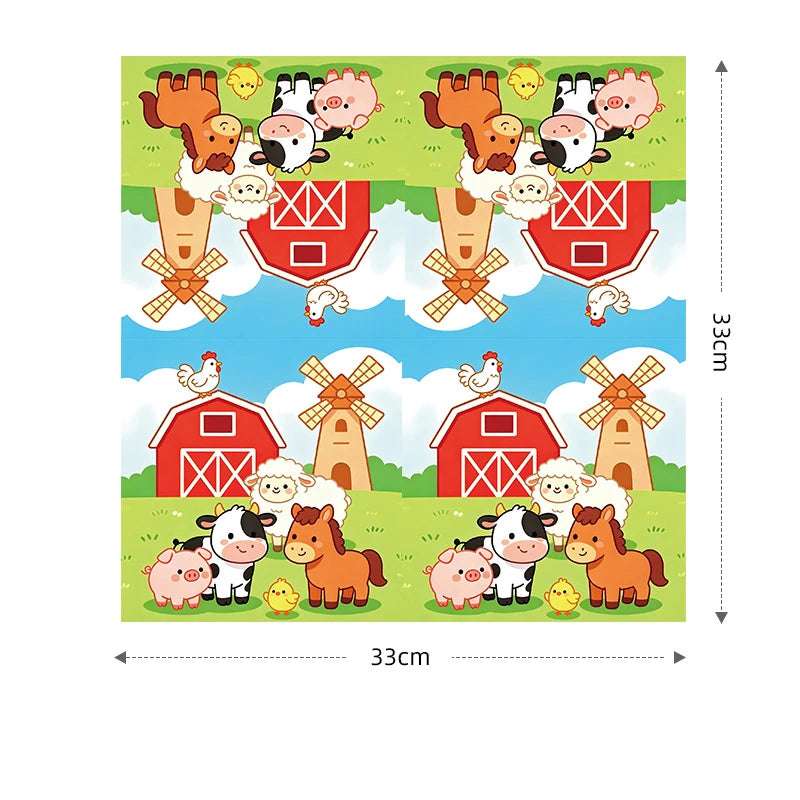 Farm-Themed Kids' Party Decorations & Tableware