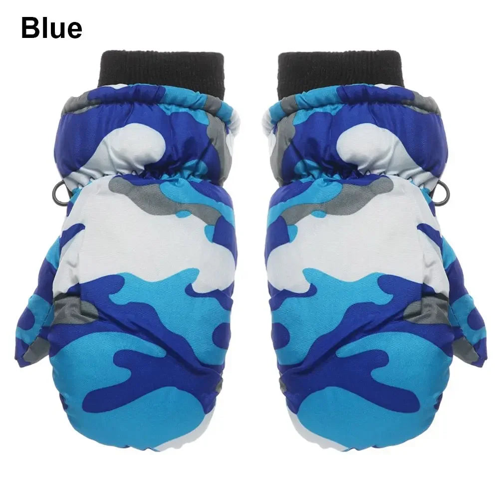 Kids' Ski Mittens – Water-Resistant Snow Mittens, Toddler to Age 13