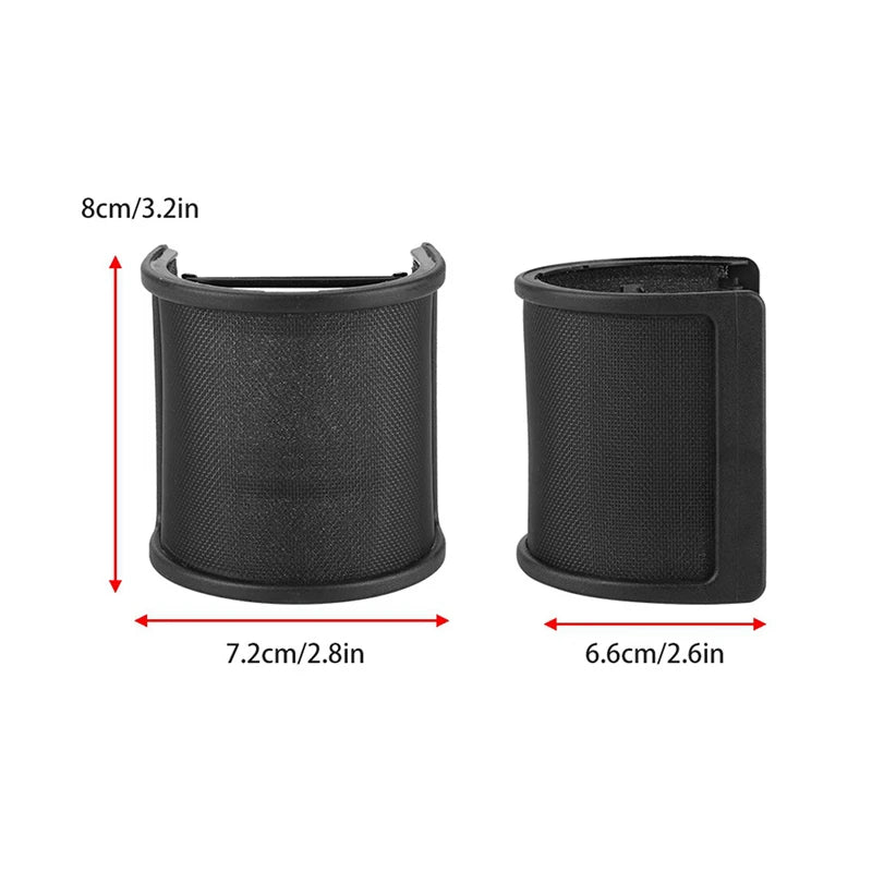 Universal Microphone Pop Filter – Metal Windscreen