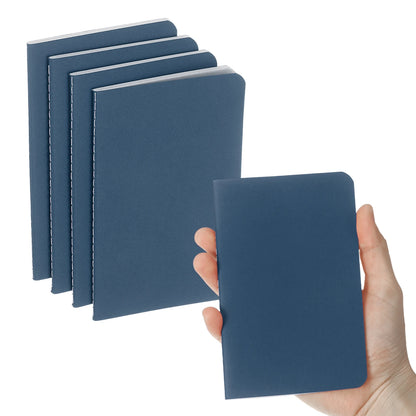 Set di mini quaderni tascabili A6 – 4/6 pezzi, bloc-note in carta kraft con righe, 30 fogli, pratico per l’ufficio