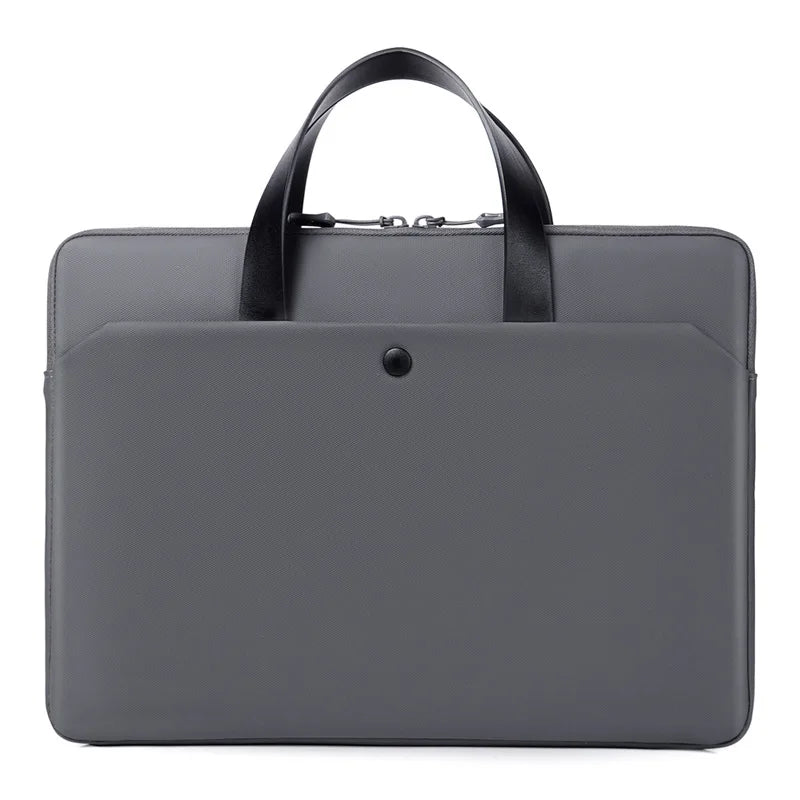 Waterproof Laptop Sleeve Bag 15.6" - Shoulder Briefcase for MacBook Air & Pro