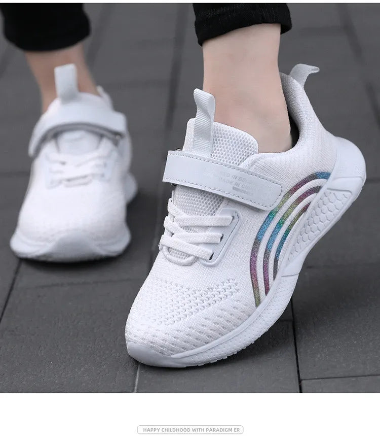 Girls' Mesh Running Sneakers