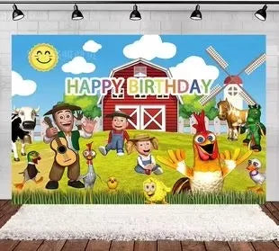 Farm-Themed Kids' Party Decorations & Tableware