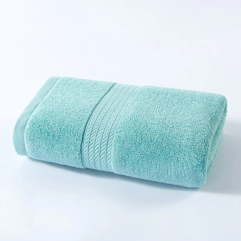 Cotton Terry Towels – 50 × 100 cm, Single or 2-Pack, 10 Colours
