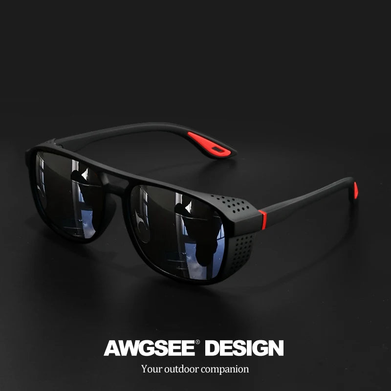 Professional Sports Sunglasses - Polarized Windproof UV400 for Cycling Running Outdoor Enthusiasts UV400