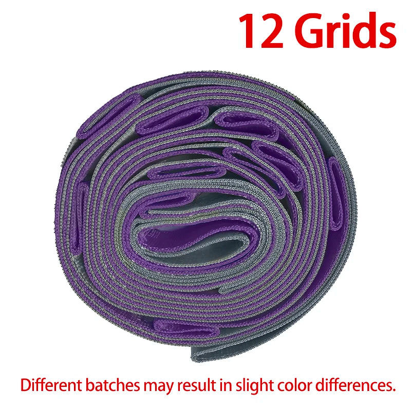 Yoga Stretch Bands – Non-Elastic Resistance Bands for Stretching, Pilates & Dance
