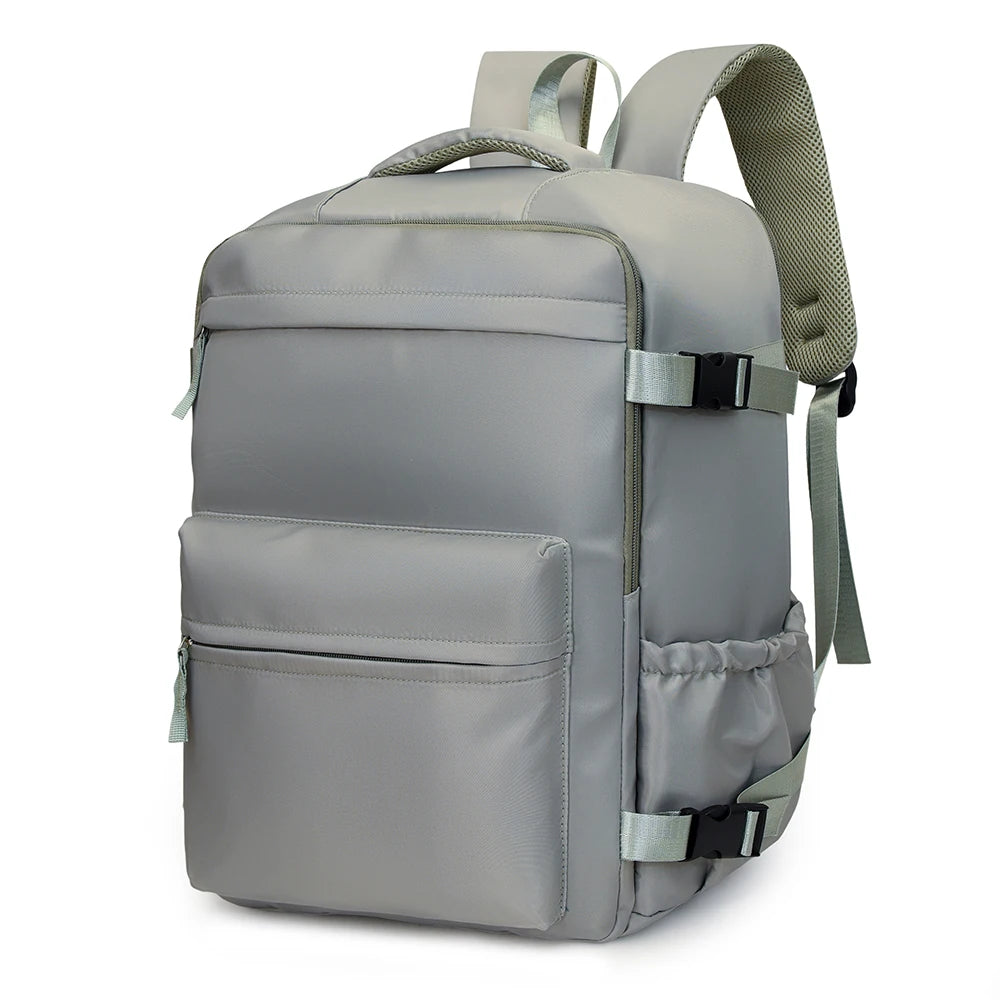 Backpack for Men and Women, Simple Business Trip Luggage Bag, Boarding Travel Bag, Large Capacity Backpack