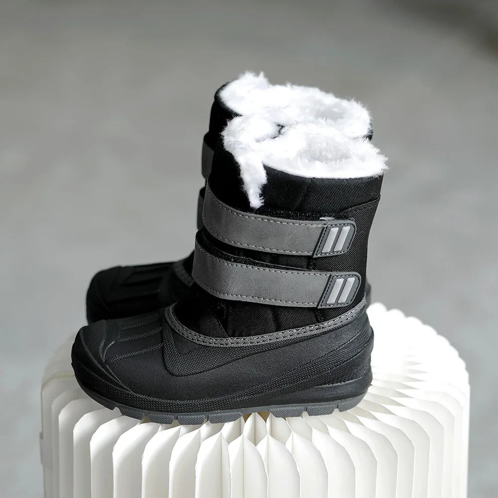 Toddler Animal Snow Boots – Plush-Lined Non-Slip Winter Boots