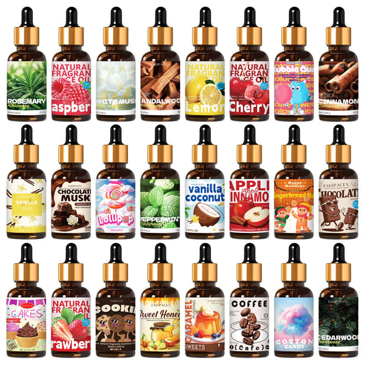 36 Type 30ml Essential Oil Long Lasting Fragrance for Aromatherapy Relaxation Holiday Gifts For Friends