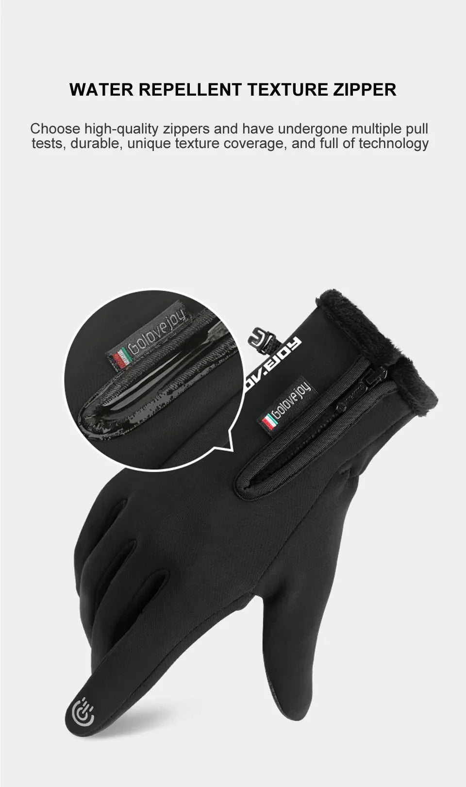 Flip-Finger Fishing Gloves – Fleece-Lined Touchscreen Winter Gloves