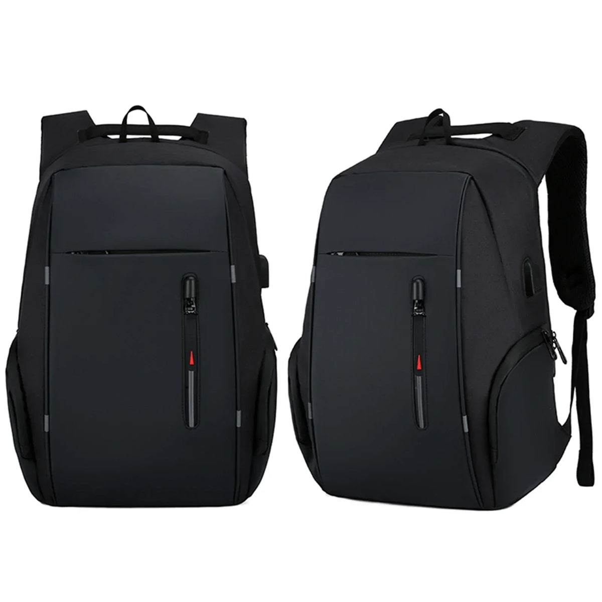 17" Laptop Backpack with USB Charging Port - Waterproof Travel Bag for Men & Women